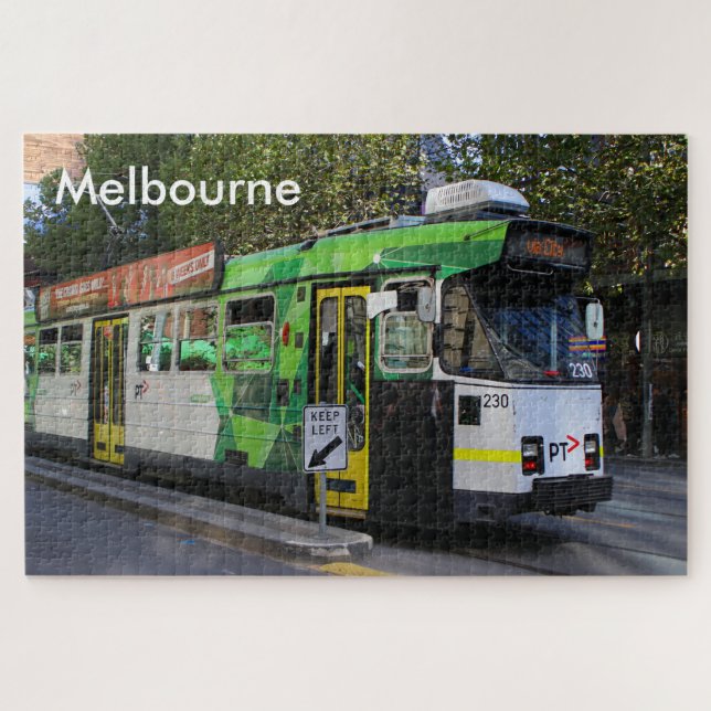 Puzzle Melbourne : tramway de ville, Victoria, Australie  (Horizontal)