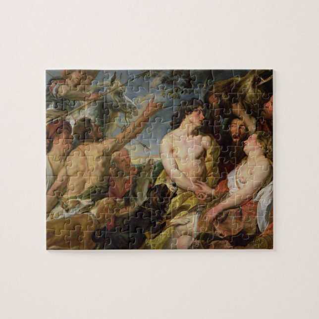 Puzzle Meleager et Atalanta (huile sur la toile) (Horizontal)