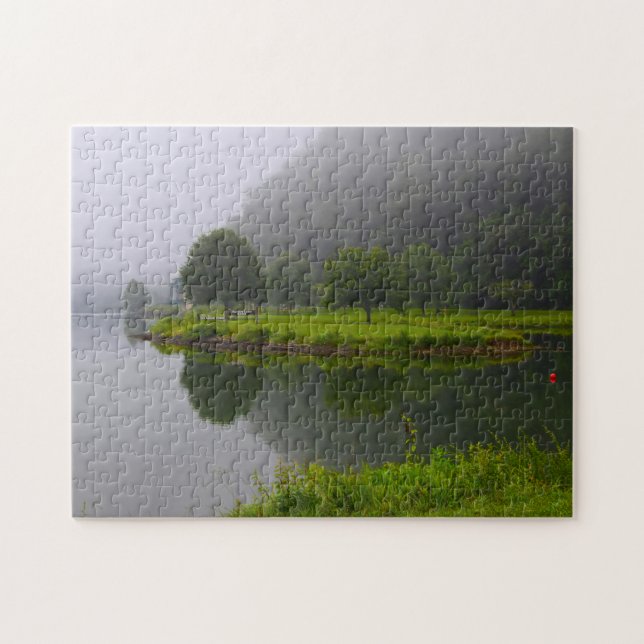 Puzzle Melton Lake Clinch Lake Tennessee. (Horizontal)