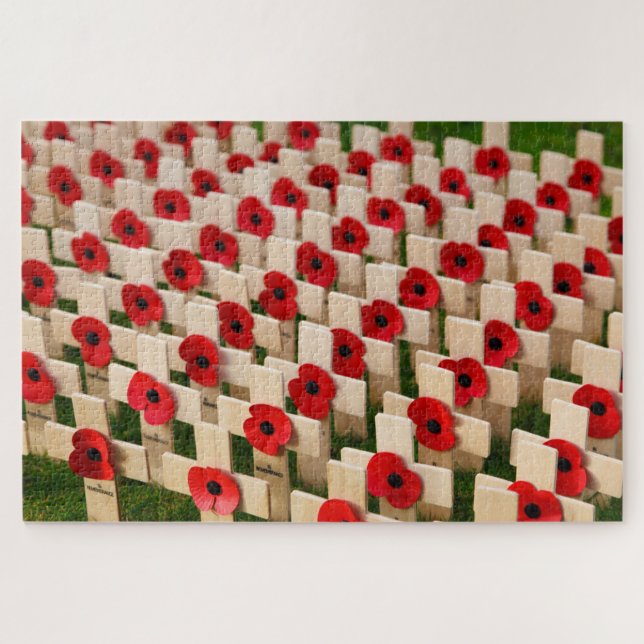 Puzzle Mémorial de guerre du coquelicot (Horizontal)