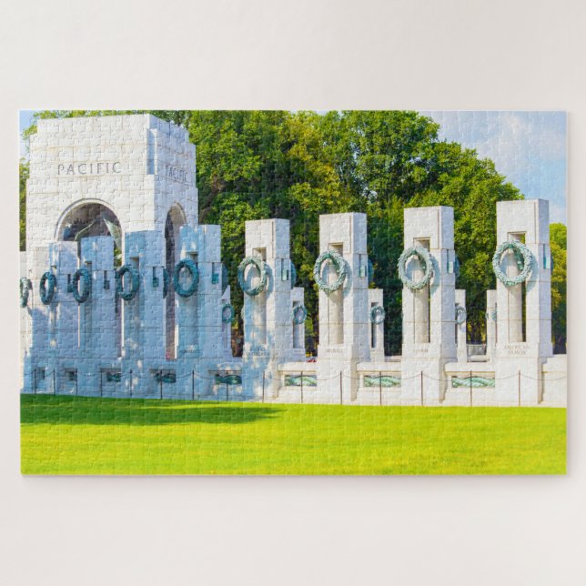 Puzzle Mémorial de la Seconde Guerre mondiale Washington (Horizontal)