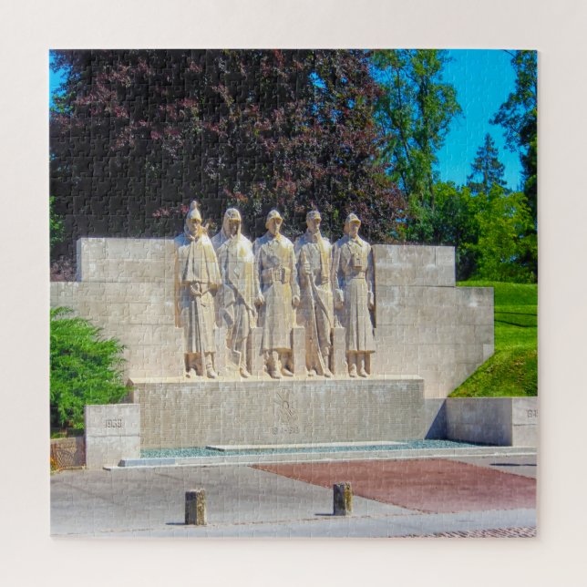 Puzzle Mémorial des Vétérans Verdun France (Vertical)