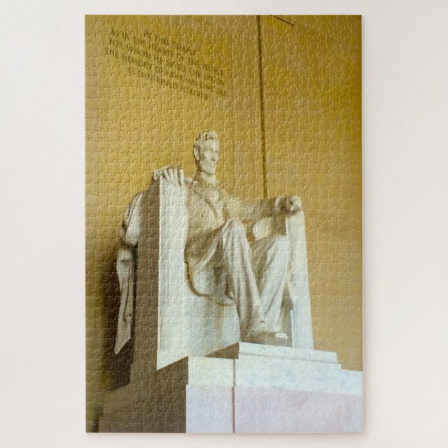 Puzzle Mémorial Lincoln Washington (Vertical)