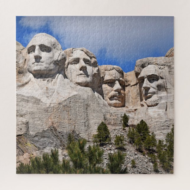 Puzzle Mémorial national du Mont Rushmore - 20x20 - 676 p (Vertical)