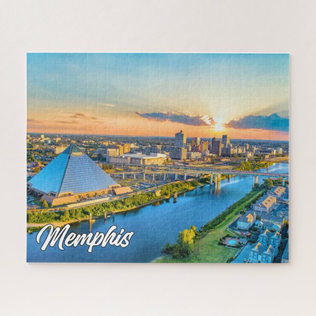 Puzzle Memphis, Tennessee, États-Unis (Horizontal)