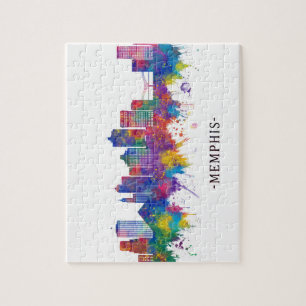 Puzzle Memphis Tennessee Skyline