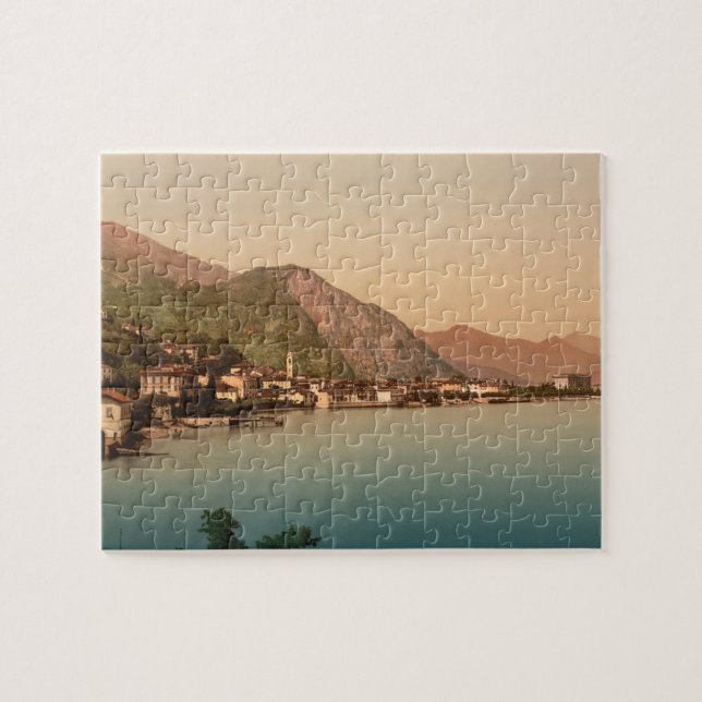 Puzzle Menaggio I, lac Como, Lombardie, Italie (Horizontal)