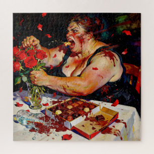 Puzzle Mépris pour les roses rouges – Un portrait de la c