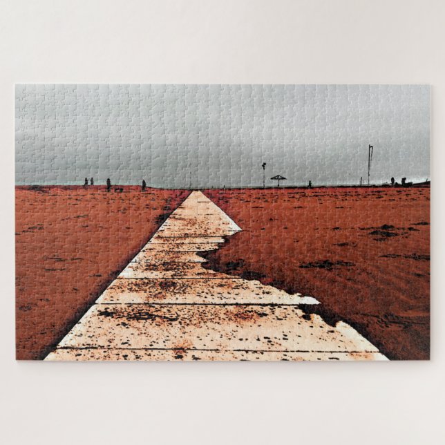 Puzzle Mer d'hiver (Horizontal)