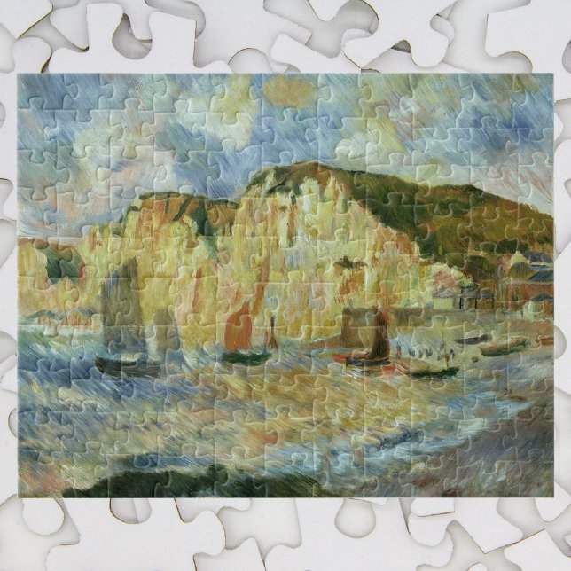 Puzzle Mer et Falaises de Pierre Renoir, Beaux-Arts Vinta (Créateur téléchargé)