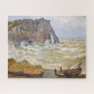 Puzzle Mer orageuse à É tretat   Monet