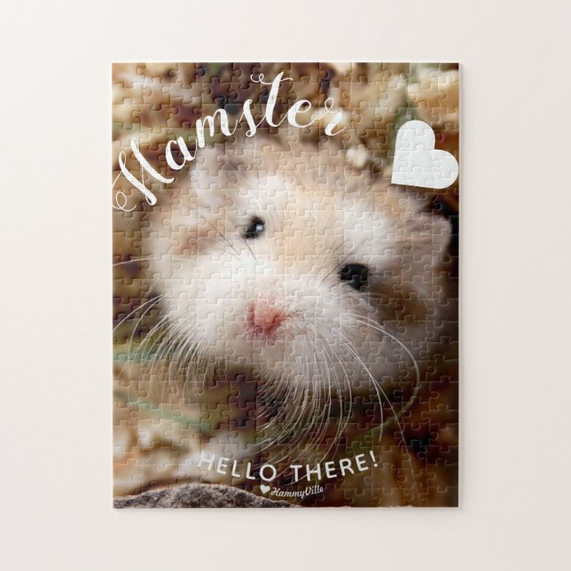 Puzzle Merci pour être vous hamster mignon de Robo (Vertical)