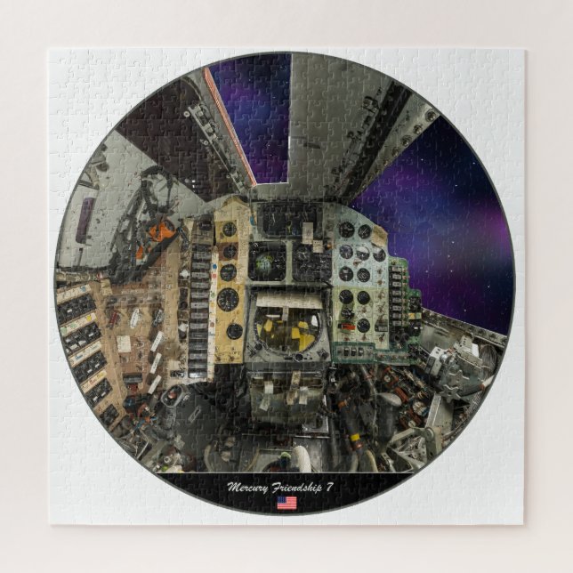 Puzzle Mercury 7, Cockpit (Vertical)
