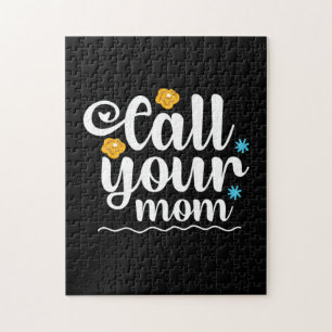 Puzzle Mère Cadeau Appelez Votre Maman