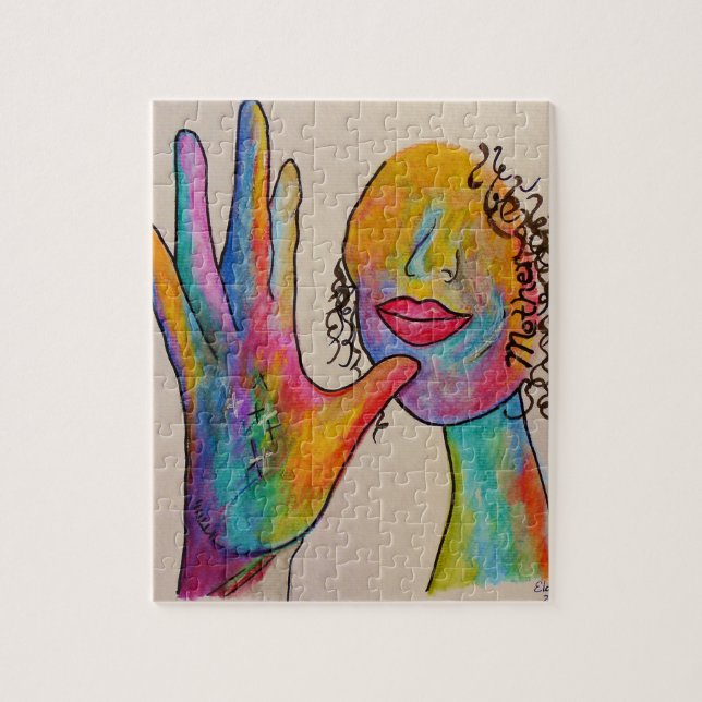 Puzzle Mère d'ASL (Vertical)