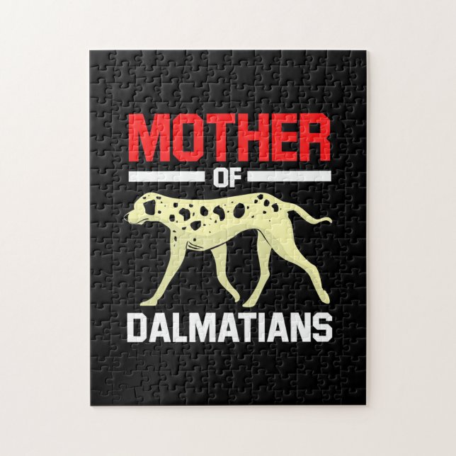 Puzzle Mère De Dalmatiens Chien (Vertical)
