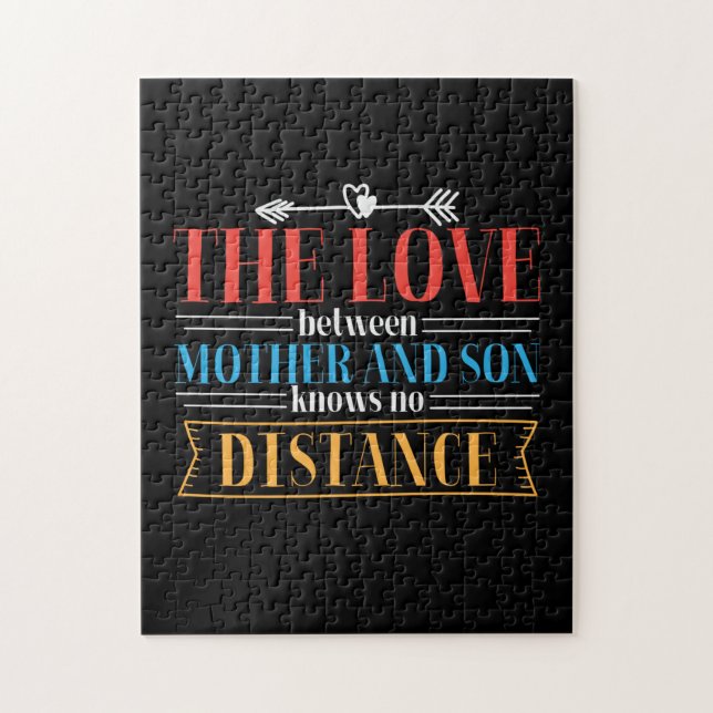 Puzzle Mère Don L'Amour Entre Mère Et Fils (Vertical)