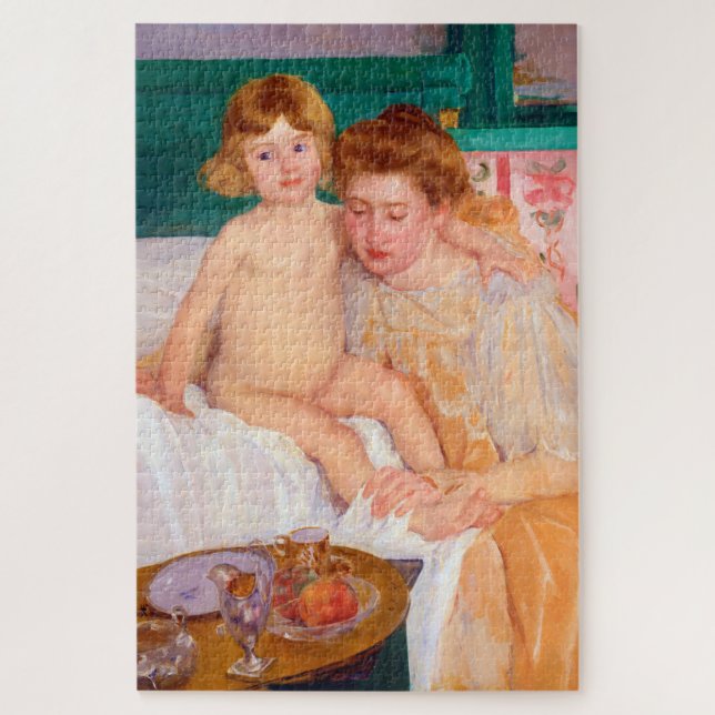 Puzzle Mère et enfant, Mary Cassatt (Vertical)