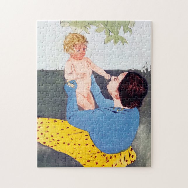 Puzzle Mère et enfant, Mary Cassatt (Vertical)
