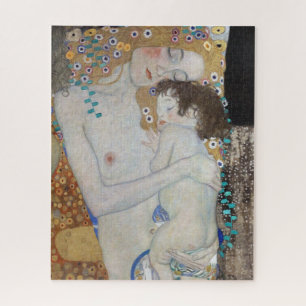 Puzzle Mère et enfant par Gustav Klimt