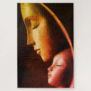 Puzzle Mère et Enfant Wall Art