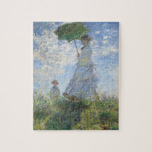 Puzzle Mère et fils de Claude Monet Art vintage