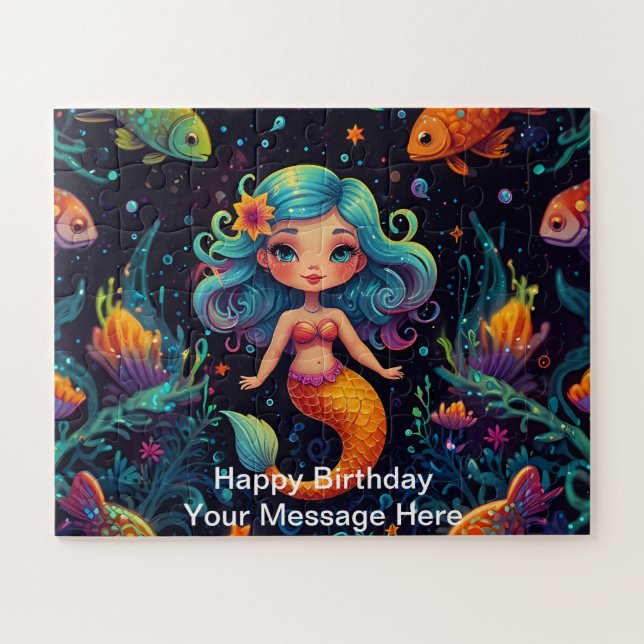 Puzzle Mermaid Aventure Sous La Mer (Horizontal)