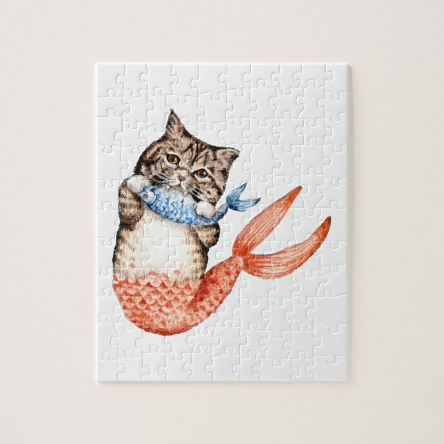 Puzzle Mermaid Chat Purmaid (Vertical)