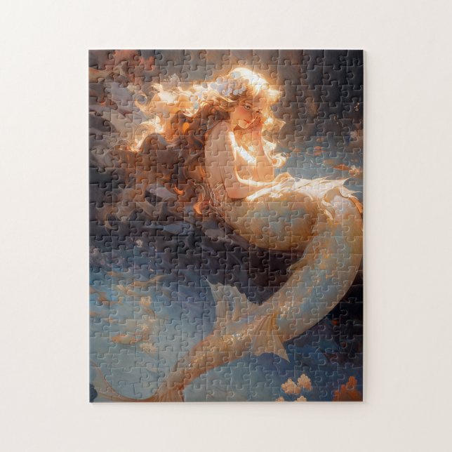 Puzzle Mermaid Imaginaire Art (Vertical)