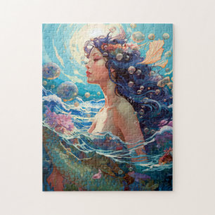 Puzzle Mermaid Sea Goddess Imaginaire Art