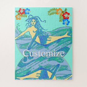 Puzzle Mermaid Waveriding Vintage Thunder_Cove