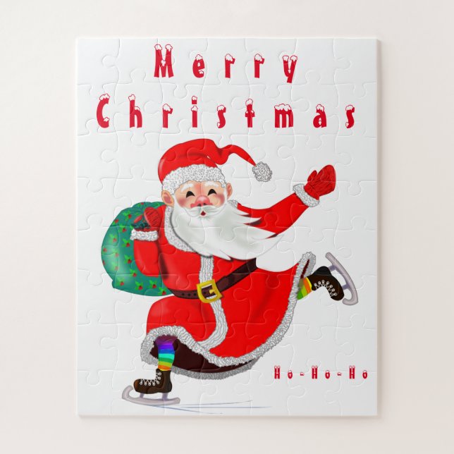 Puzzle Merry Christmas (Vertical)