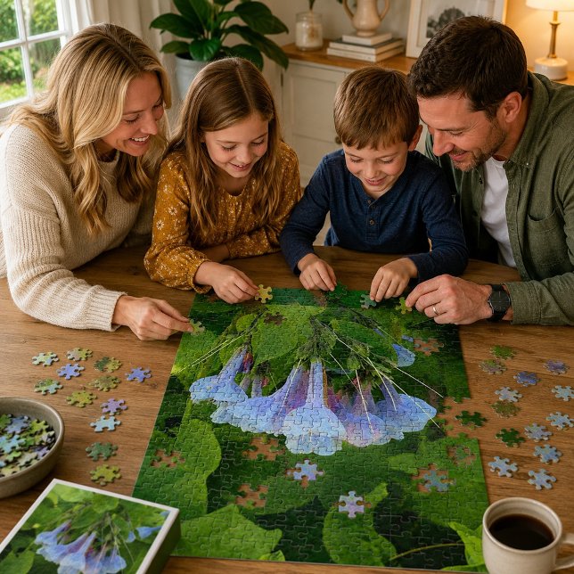 Puzzle Mertensie de Virginie  (Créateur téléchargé)