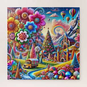 Puzzle Merveilleux Monde Fantaisiste