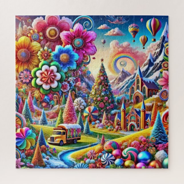 Puzzle Merveilleux Monde Fantaisiste (Vertical)