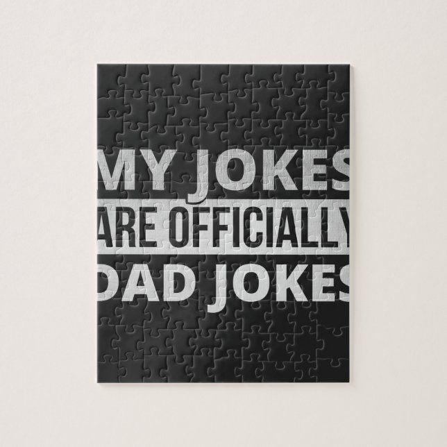 Puzzle mes blagues sont des blagues de papa (Vertical)