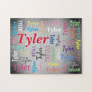 Puzzle Message personnalisé DIY, nombreux styles couleurs