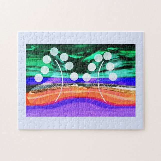 Puzzle Messages de l'espace (Horizontal)