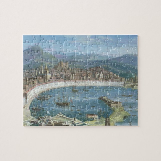 Puzzle Messine - une vue panoramique du port (Horizontal)