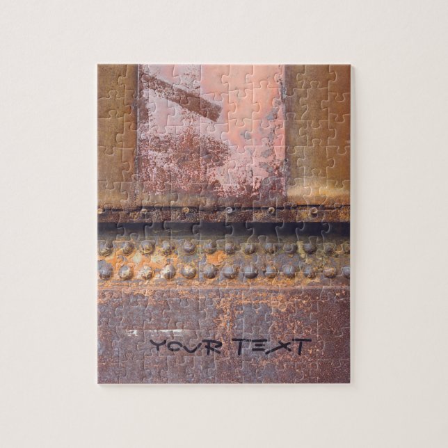 Puzzle Métal rose roux (Vertical)