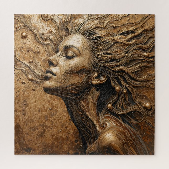 Puzzle « Métamorphose de la lumière » – Un portrait surré (Vertical)