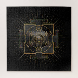 Puzzle Métatron's Cube Sri Yantra Sacred Geometry