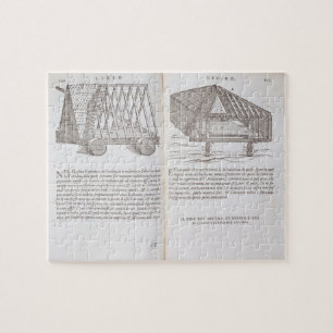 Puzzle Méthodes de transporter les toits préfabriqués 