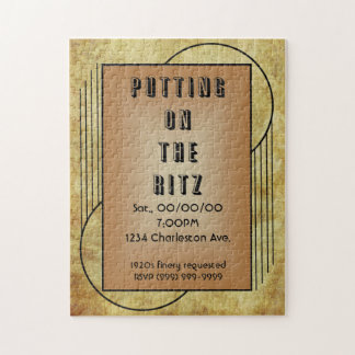Puzzle Mettre sur l'invitation Ritz