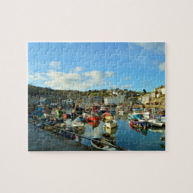 Puzzle Mevagissey les Cornouailles Angleterre (Horizontal)