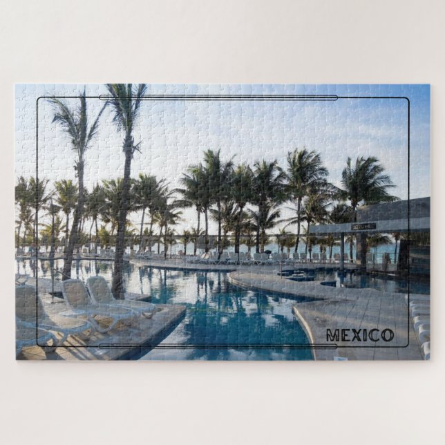 Puzzle Mexico Pool Resort (Horizontal)