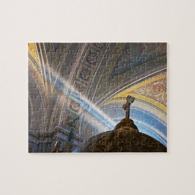 Puzzle Mexique, Morelia. Les rayons du soleil pénètrent à (Horizontal)