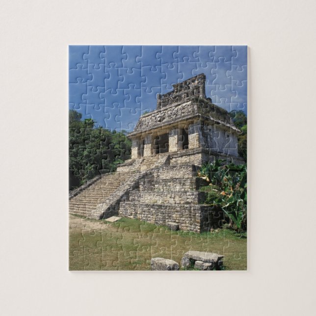 Puzzle Mexique, province de Chiapas, Palenque. Temple de (Vertical)