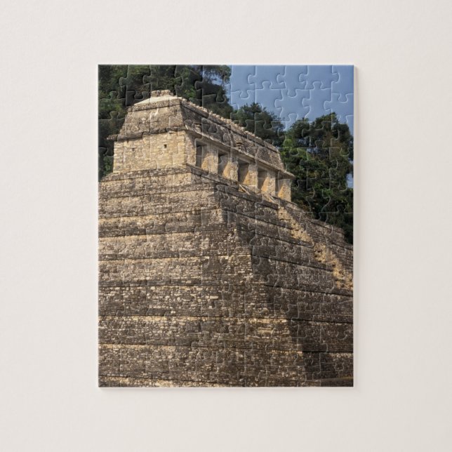 Puzzle Mexique, province de Chiapas, Palenque. Temple de  (Vertical)