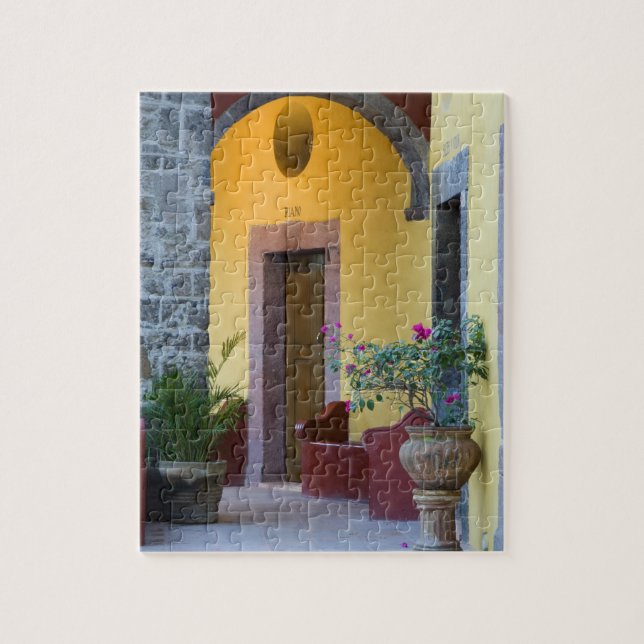 Puzzle Mexique, San Miguel de Allende, Entrée de voûte (Vertical)